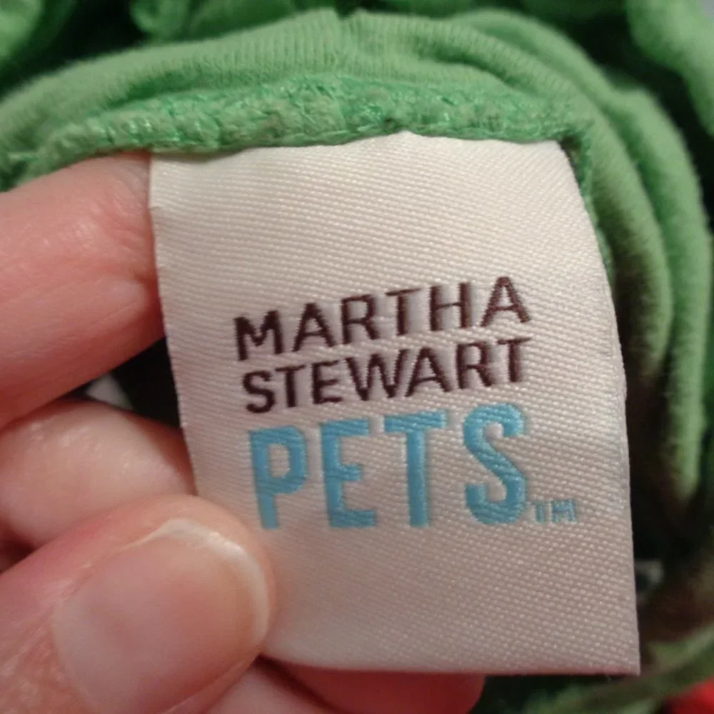 Martha Stewart Pets Green #1 Dog Hoodie Size Medium